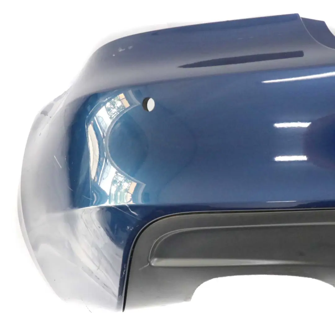 Bumper Trim Panel Le Mans Blue Metallic - 381 to BMW E82 E88 M Sport Rear with Part number 0036311 BMW E82 E88 M Sport Rear Bumper Trim Panel Le Mans Blue Metallic - 381 - SKU 0036311-LMB2 - Part number 0036311