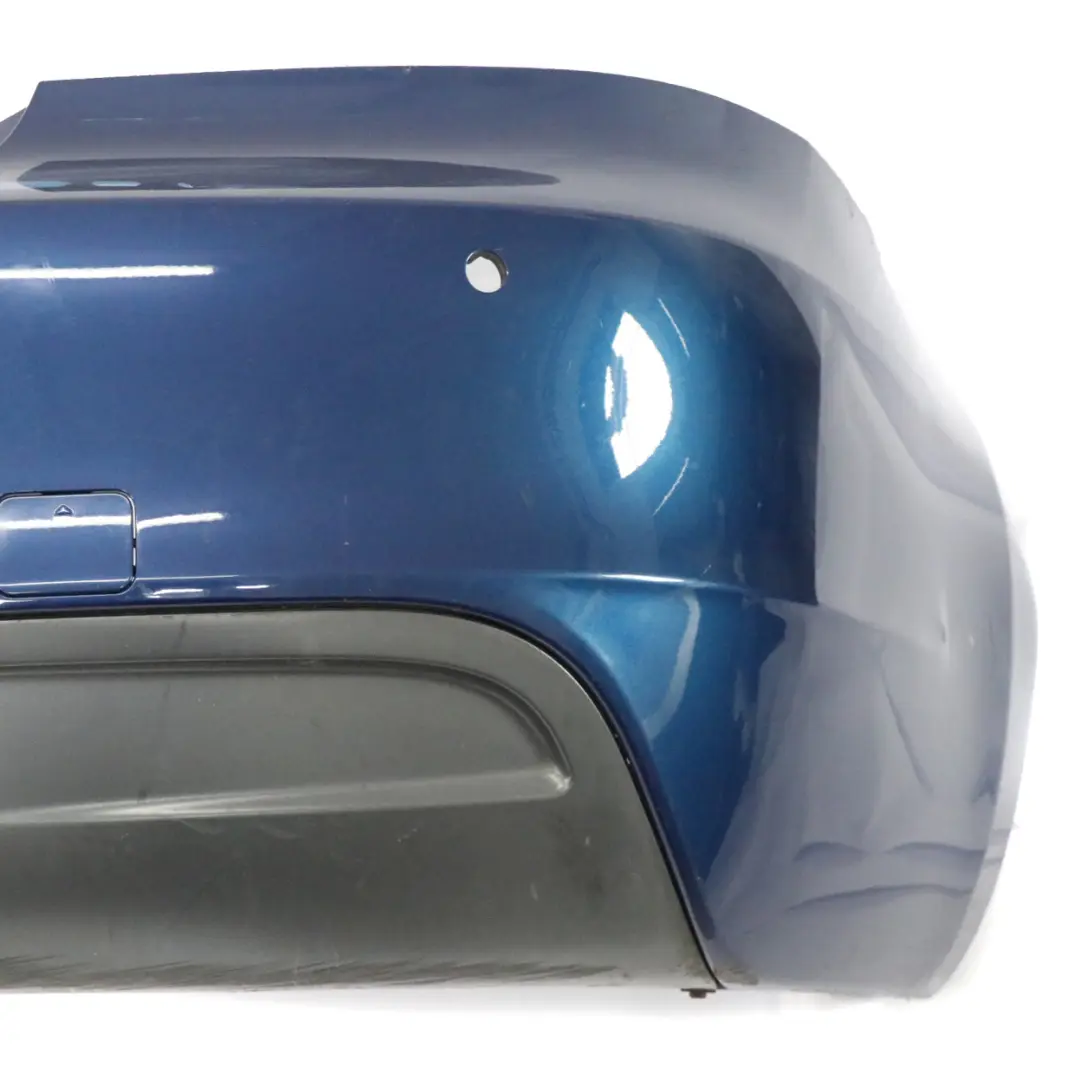 Bumper Trim Panel Le Mans Blue Metallic - 381 to BMW E82 E88 M Sport Rear with Part number 0036311 BMW E82 E88 M Sport Rear Bumper Trim Panel Le Mans Blue Metallic - 381 - SKU 0036311-LMB2 - Part number 0036311