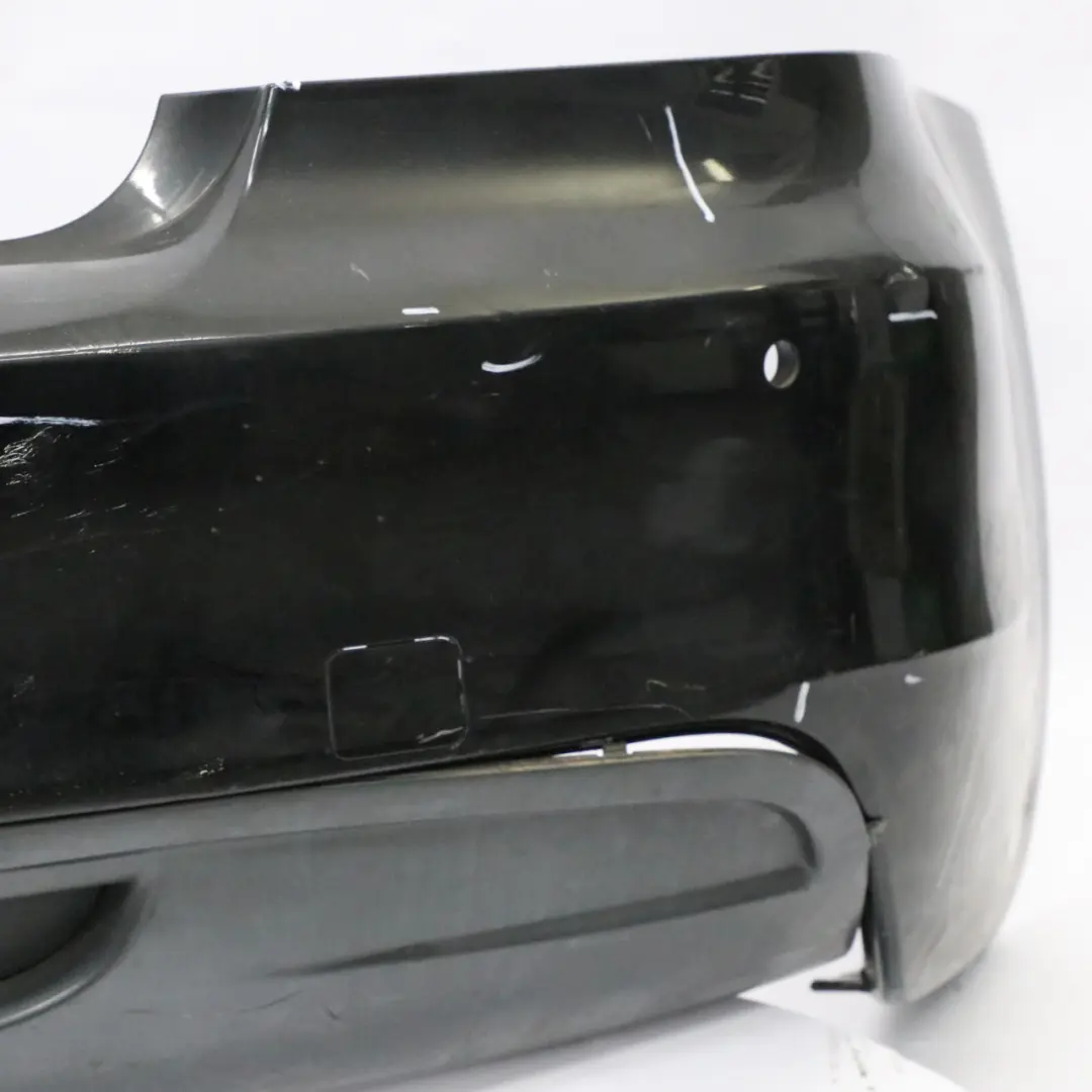 Bumper BMW E82 E88 M Sport Trim Panel Black Sapphire Metallic - 475 to Rear with Part number 0036311 Rear Bumper BMW E82 E88 M Sport Trim Panel Black Sapphire Metallic - 475 - SKU 0036311-BS1 - Part number 0036311