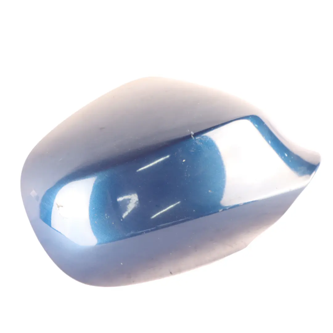 Wing Mirror Cover BMW E90 E91 LCI Right Cap O/S Casing Le Mans Blue - 381 to with Part number 0036828 Wing Mirror Cover BMW E90 E91 LCI Right Cap O/S Casing Le Mans Blue - 381 - SKU 0036828-LMB2 - Part number 0036828