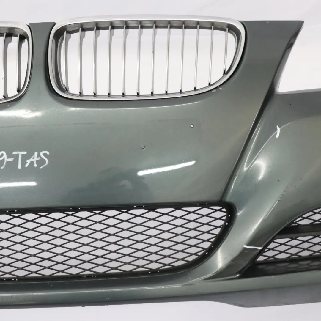 BMW E90 LCI Front Bumper Trim Panel Complete Tasman Green Metallic - A81 - SKU 0036839-TAS - Part number 0036839