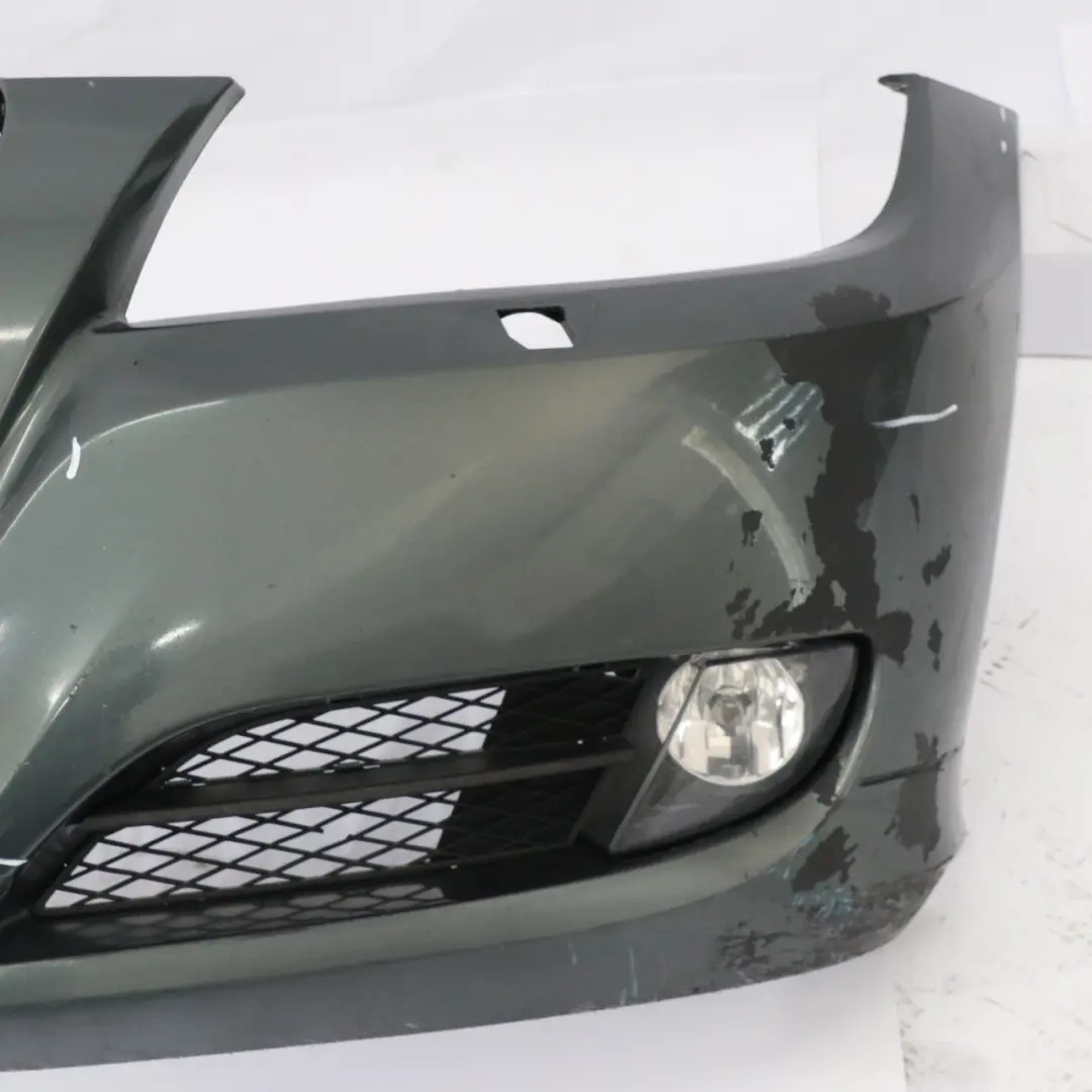 BMW E90 LCI Front Bumper Trim Panel Complete Tasman Green Metallic - A81 - SKU 0036839-TAS - Part number 0036839