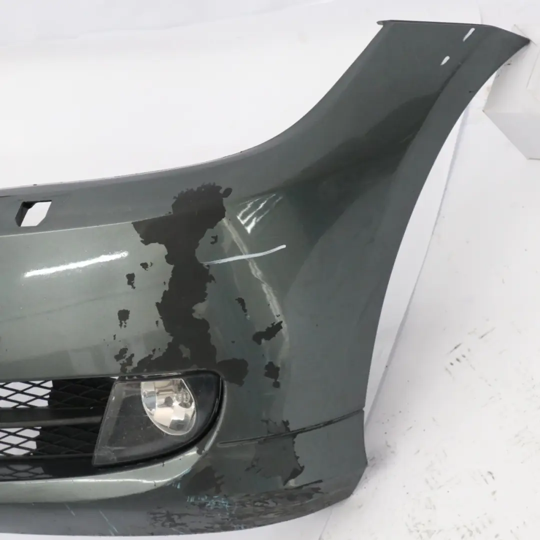 BMW E90 LCI Front Bumper Trim Panel Complete Tasman Green Metallic - A81 - SKU 0036839-TAS - Part number 0036839