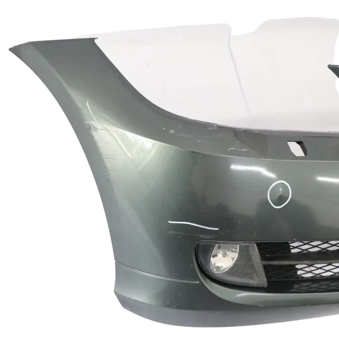 BMW E90 LCI Front Bumper Trim Panel Complete Tasman Green Metallic - A81 - SKU 0036839-TAS - Part number 0036839