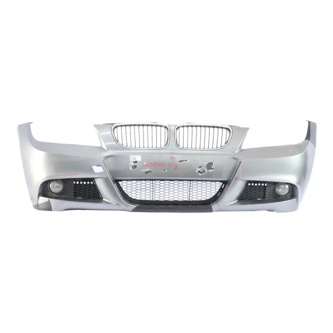 Front Bumper BMW E90 E91 LCI M Sport Complete Trim Panel Spacegrau Grey - A52 to with Part number 0037061 Front Bumper BMW E90 E91 LCI M Sport Complete Trim Panel Spacegrau Grey - A52 - SKU 0037061-SCG - Part number 0037061