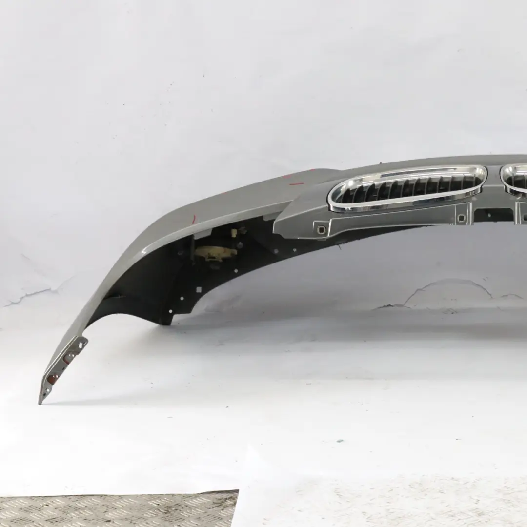 BMW E90 E91 LCI M Sport Complete Front Bumper Trim Panel Spacegrau Grey - A52 - SKU 0037061-SCG1 - Part number 0037061