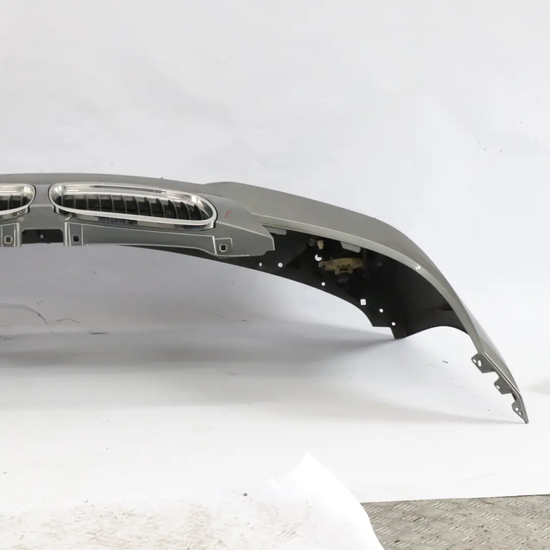 Complete Front Bumper Trim Panel Spacegrau Grey - A52 to BMW E90 E91 LCI M Sport with Part number 0037061 BMW E90 E91 LCI M Sport Complete Front Bumper Trim Panel Spacegrau Grey - A52 - SKU 0037061-SCG1 - Part number 0037061
