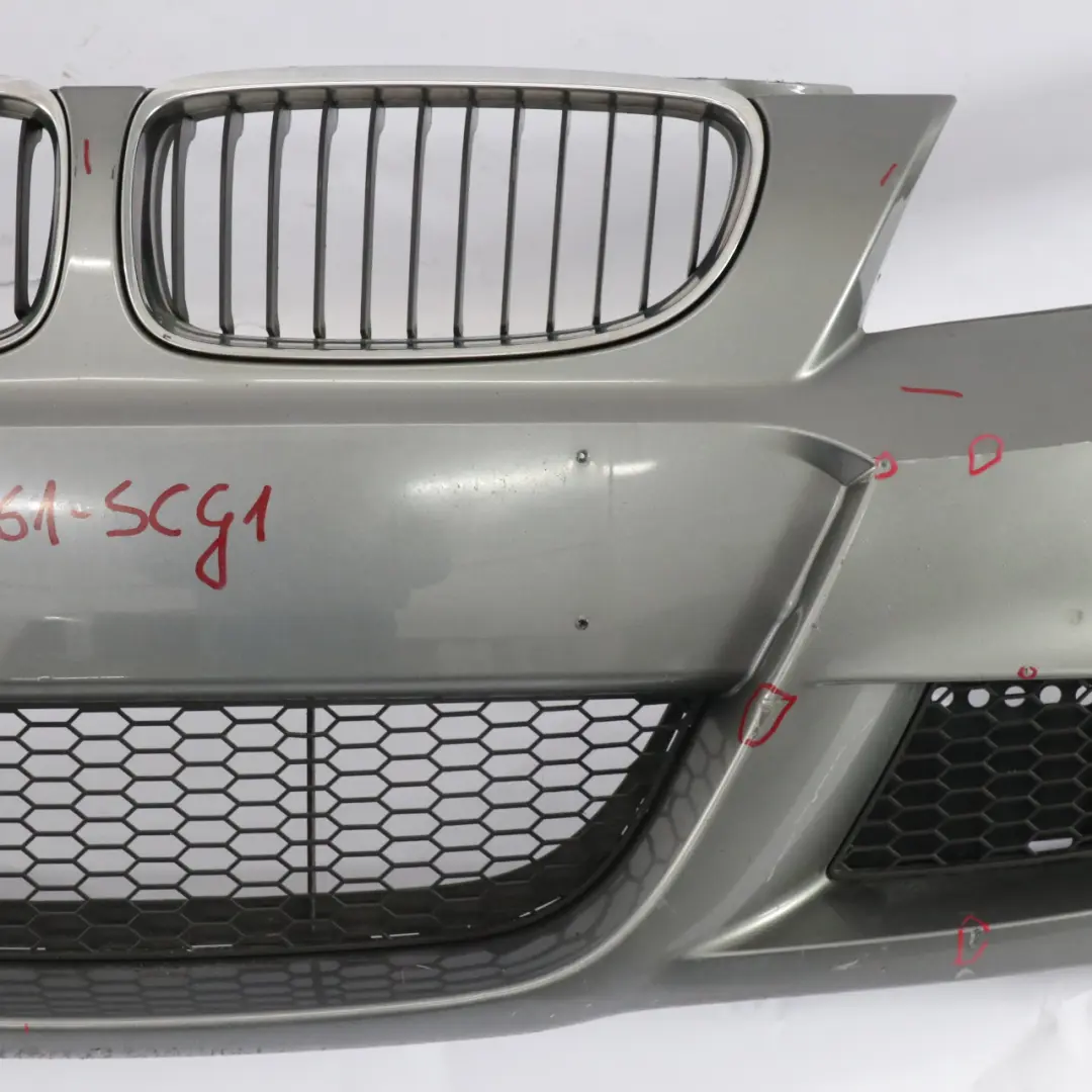 BMW E90 E91 LCI Zderzak Przedni M-Pakiet Spacegrau Szary Metalik - A52 - SKU 0037061-SCG1 - Numer Części 0037061