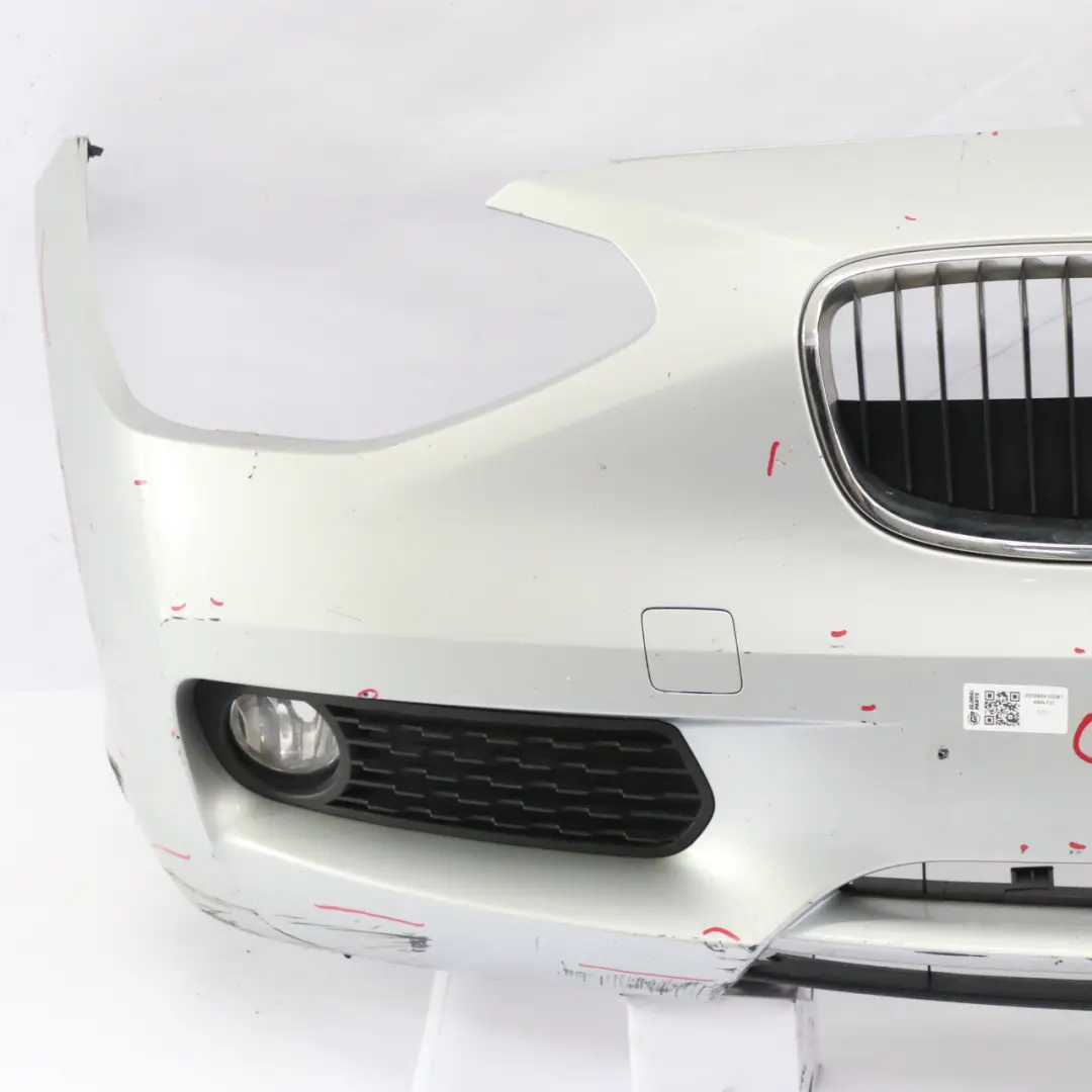 Bumper Front Trim Panel Covering Glacier Silver Metallic - A83 to BMW F20 F21 with Part number 0038868 BMW F20 F21 Bumper Front Trim Panel Covering Glacier Silver Metallic - A83 - SKU 0038868-GSB1 - Part number 0038868