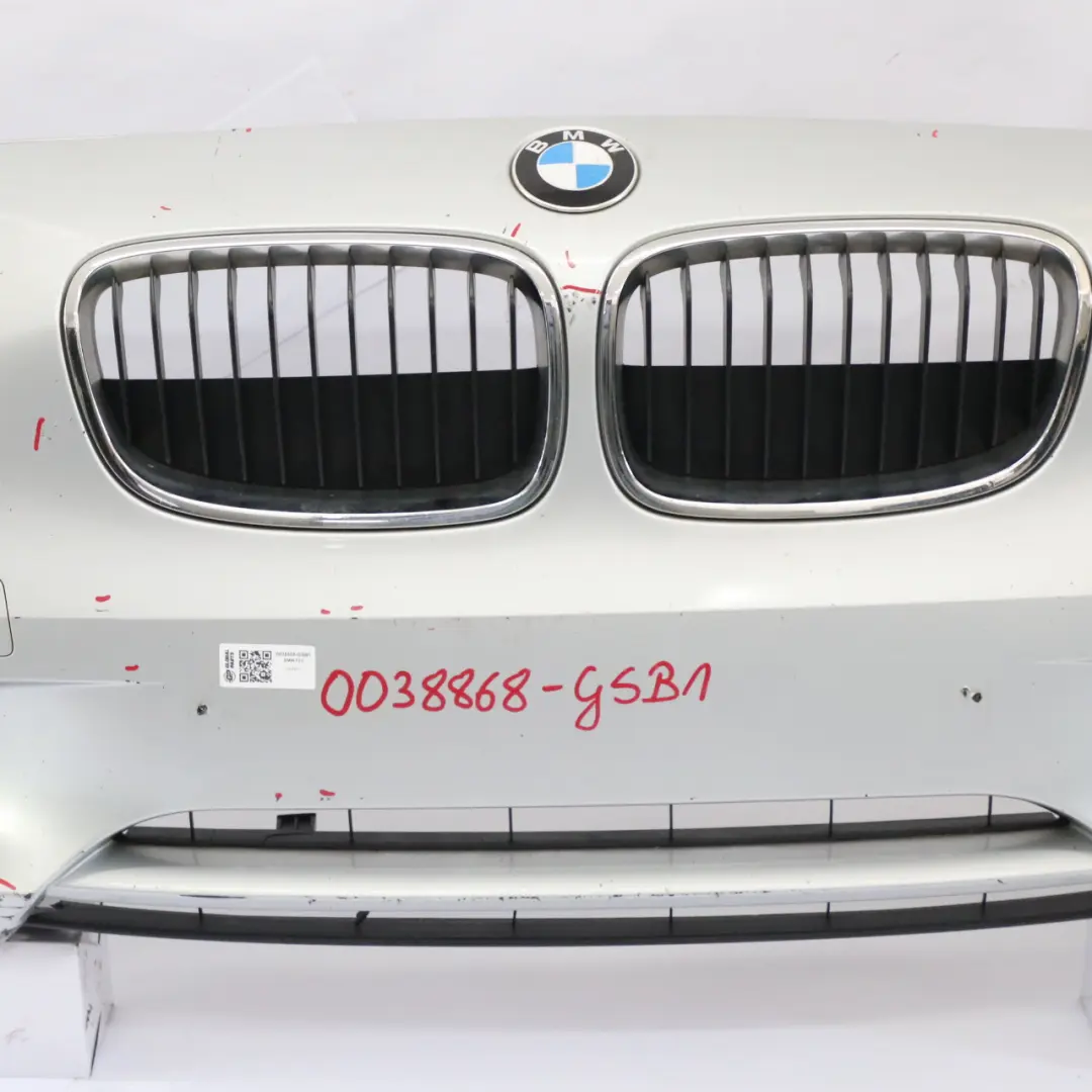 BMW F20 F21 Bumper Front Trim Panel Covering Glacier Silver Metallic - A83 - SKU 0038868-GSB1 - Part number 0038868