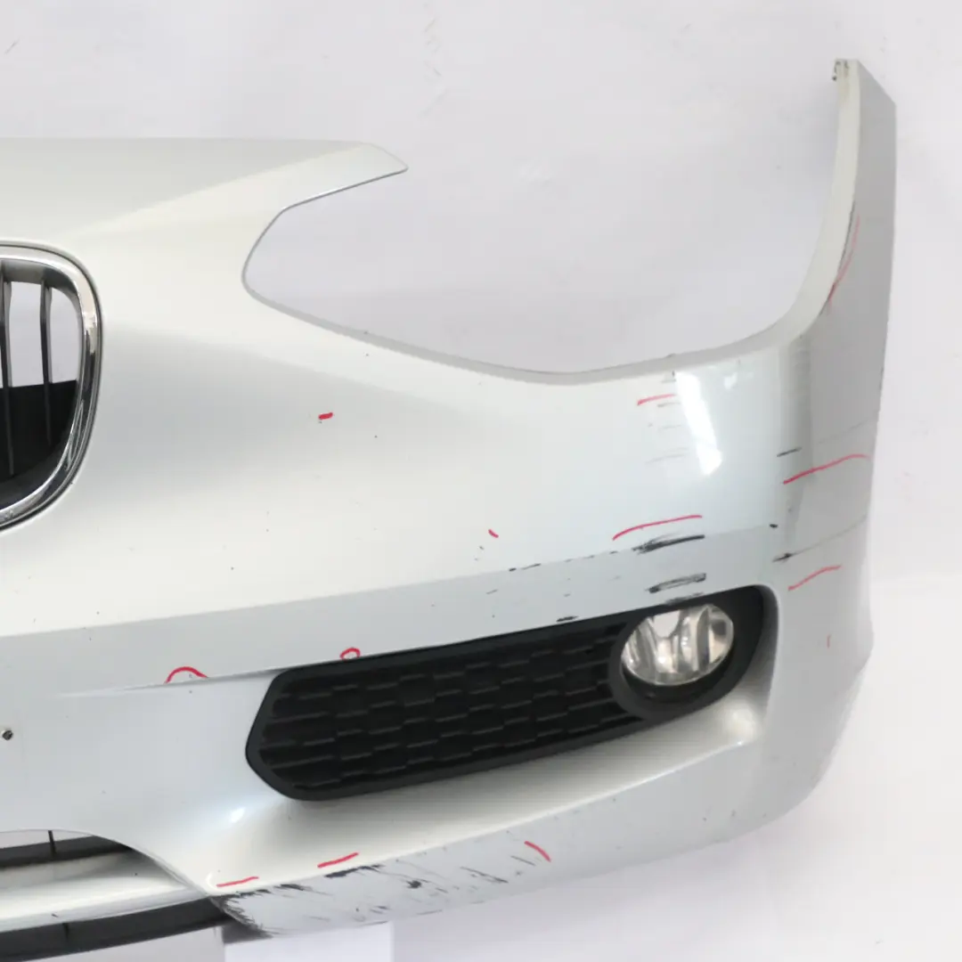 BMW F20 F21 Zderzak Przedni Glacier Silver Srebrny Metalik - A83 - SKU 0038868-GSB1 - Numer Części 0038868