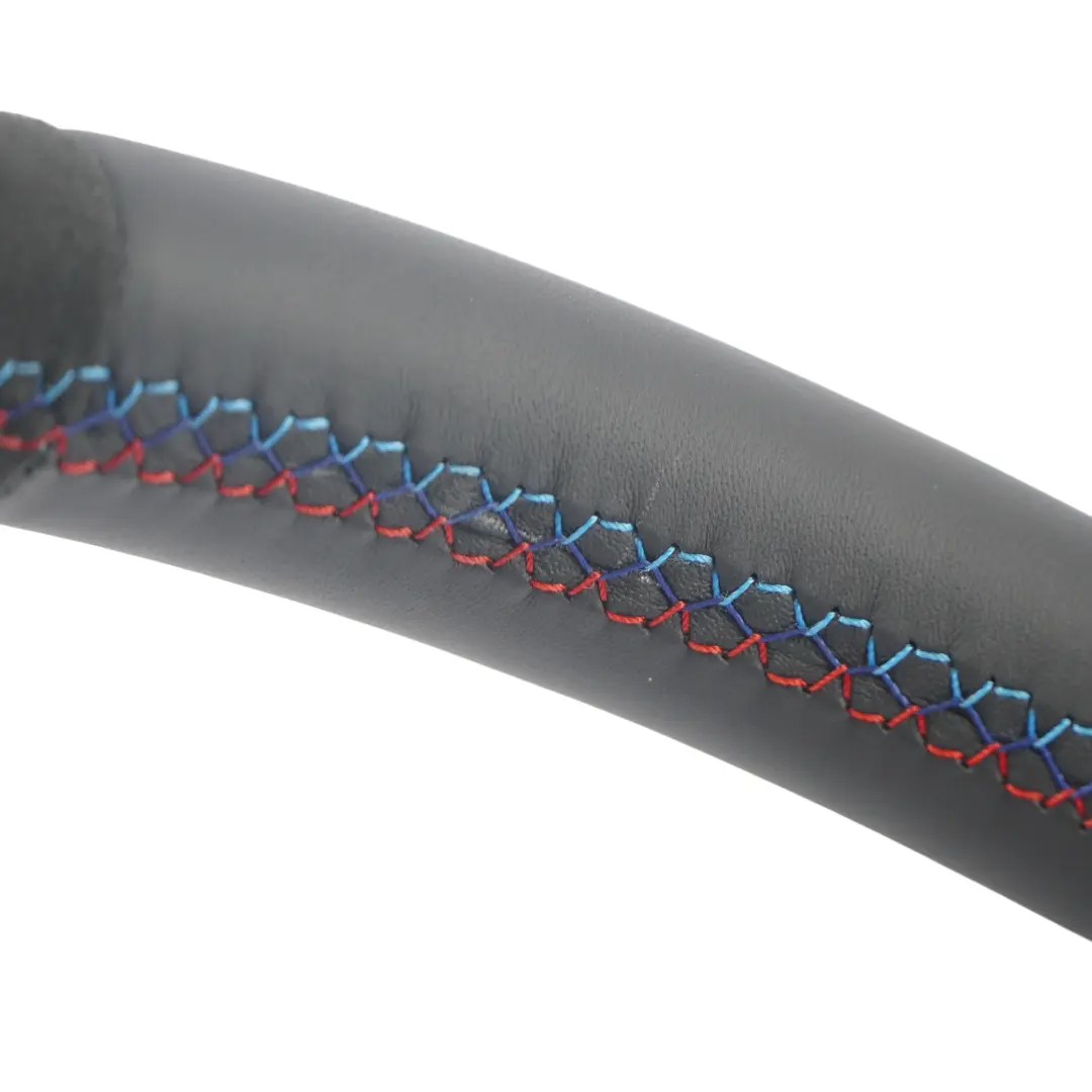 Mini Cooper R50 R52 NEU Schwarz Leder / Alcantara Lenkrad 2 Speichen Trim - SKU 0146479-12 - Teilenummer 0146479