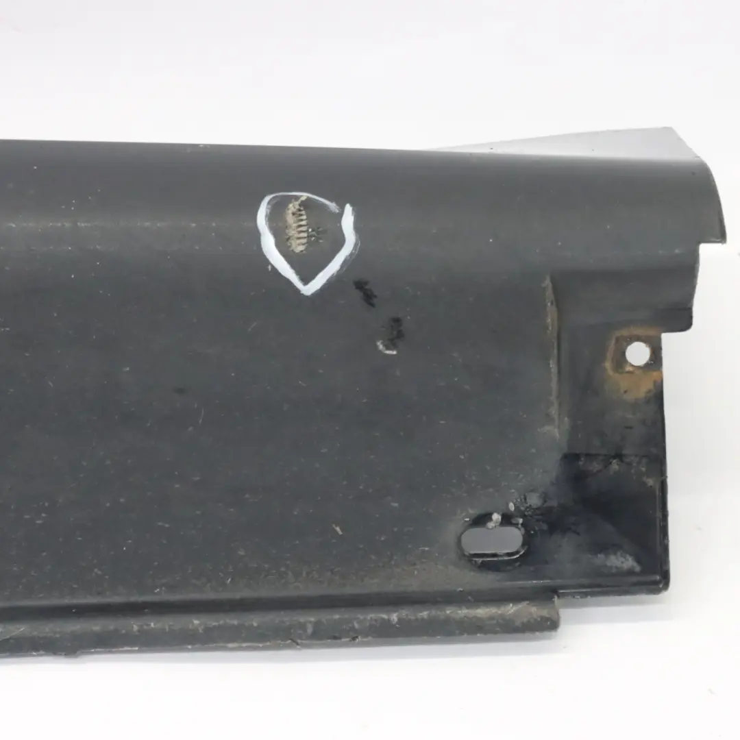 BMW E60 E61 Door Sill Side Cover Skirt Right O/S Carbonschwarz Metallic - 416 - SKU 0150278-CAR1 - Part number 0150278