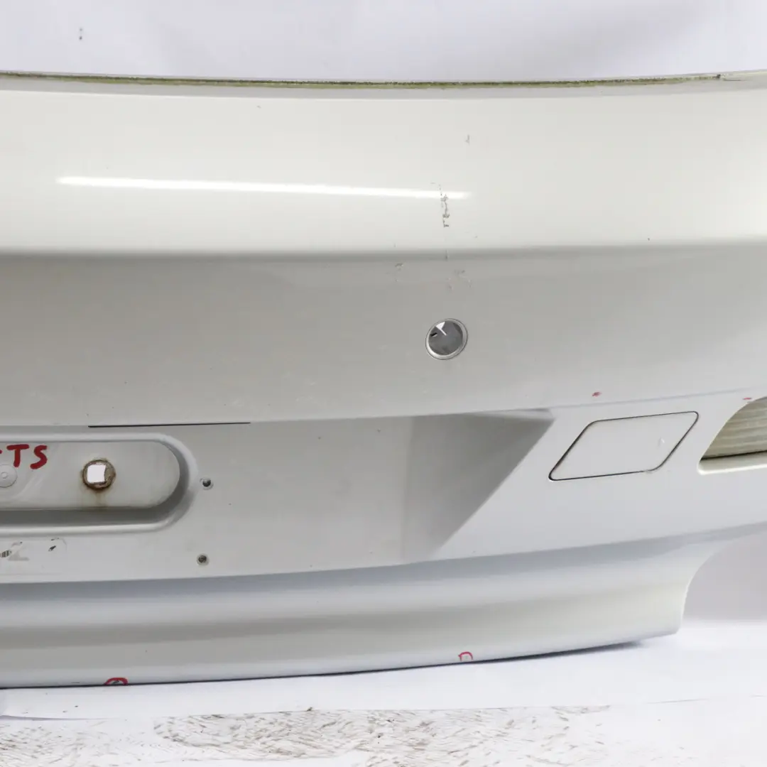 Bumper BMW E63 E64 PDC Trim Panel Cover Titansilber Titan Silver - 354 to Rear with Part number 0154958 Rear Bumper BMW E63 E64 PDC Trim Panel Cover Titansilber Titan Silver - 354 - SKU 0154958-TS - Part number 0154958