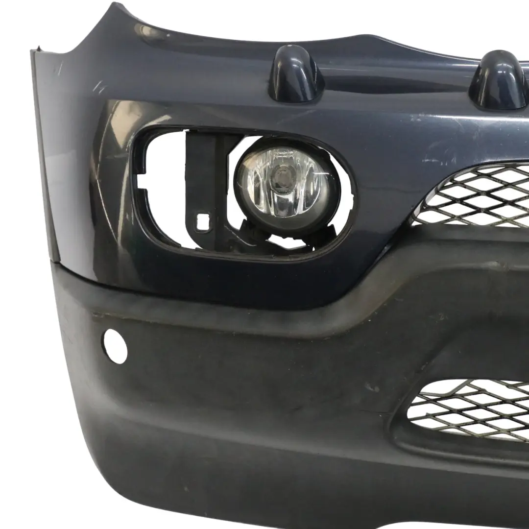 Facelift Front Bumper Panel PDC Toledoblau Blue Metallic - 482 to BMW X5 E53 with Part number 0301713 BMW X5 E53 Facelift Front Bumper Panel PDC Toledoblau Blue Metallic - 482 - SKU 0301713-TDB - Part number 0301713