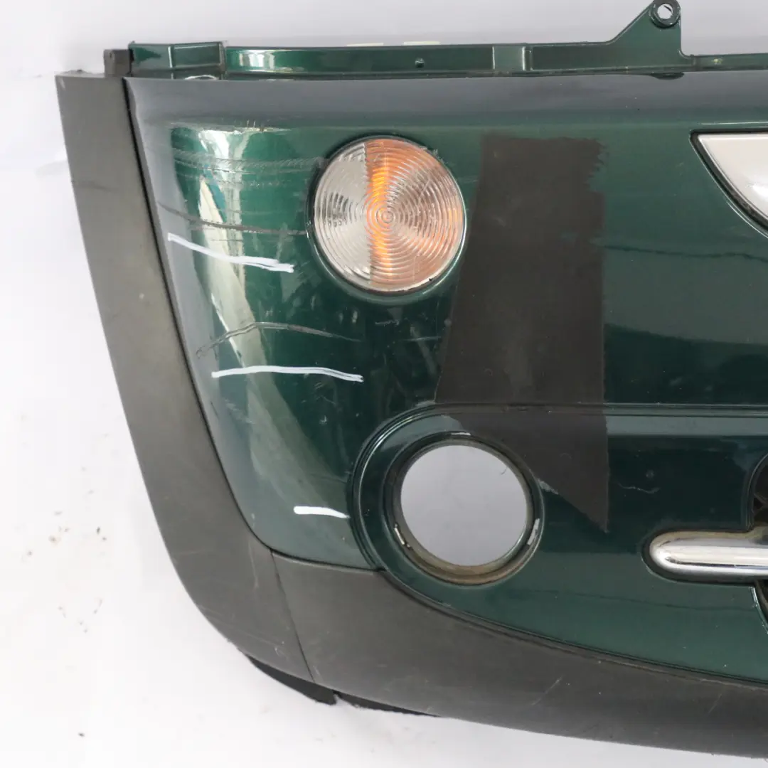 Komplette vordere Stoßstange Panel British Racing Grün 895 für Mini R50 R52 mit Teilenummer 0308998 Mini R50 R52 Komplette vordere Stoßstange Panel British Racing Grün 895 - SKU 0308998-BRG - Teilenummer 0308998