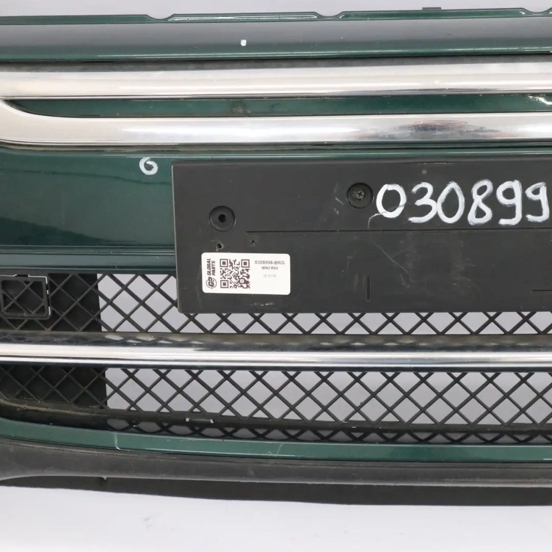 Mini R50 R52 Parachoques delantero completo British Racing Green 895 - SKU 0308998-BRG - Número de pieza 0308998