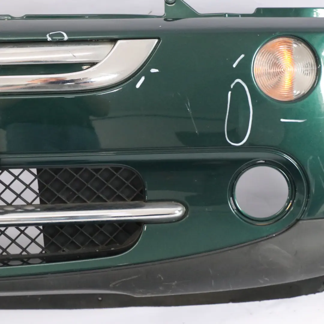 Mini Cooper Cabrio R50 R52 Complete Front Bumper Panel British Racing Green 895 - SKU 0308998-BRG - Part number 0308998