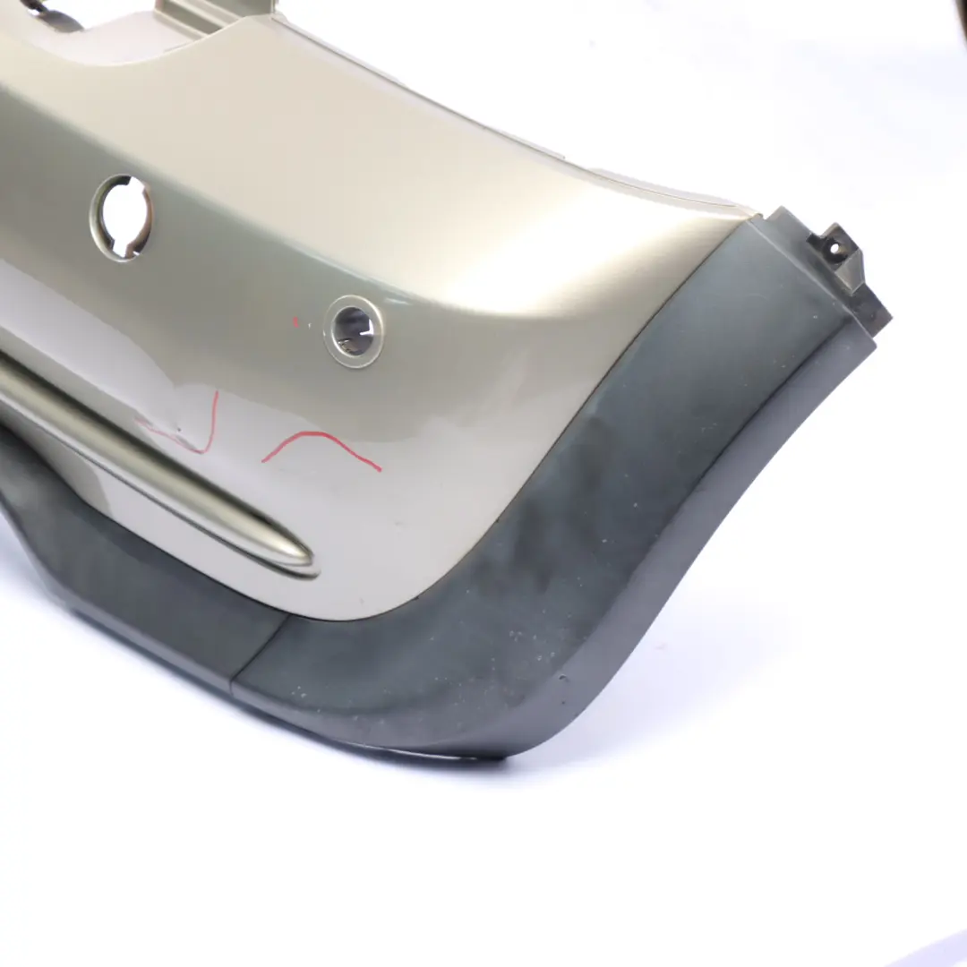 Mini R52 Bumper Rear Panel PDC Cabrio Convertible Sparkling Silver - A60 - SKU 0309181-SS - Part number 0309181
