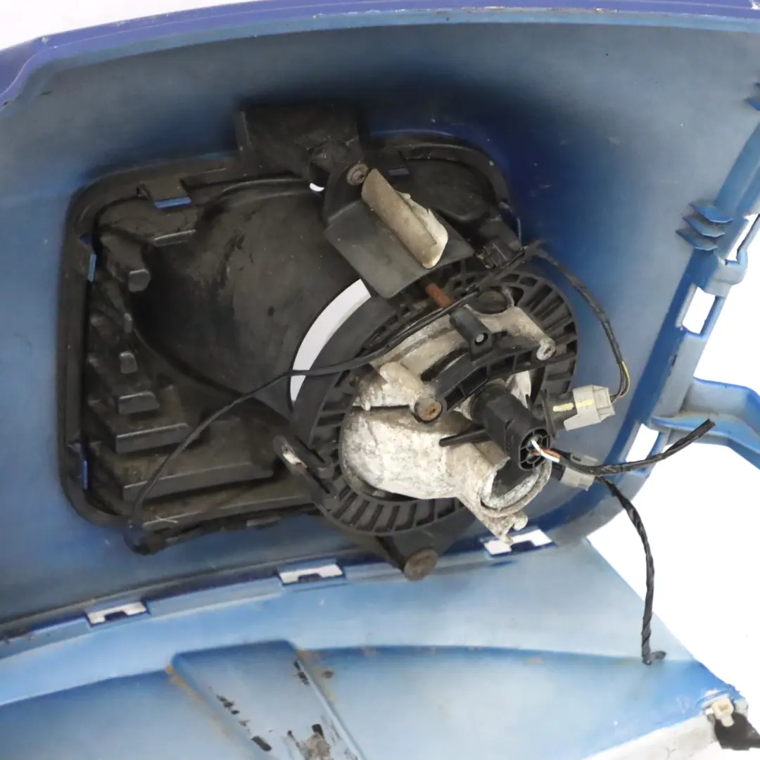 Stoßfängerverkleidung vorne Blitz Blau - A63 für Mini Cooper R55 R56 JCW mit Teilenummer 0404109 Mini Cooper R55 R56 JCW Stoßfängerverkleidung vorne Blitz Blau - A63 - SKU 0404109-LB - Teilenummer 0404109