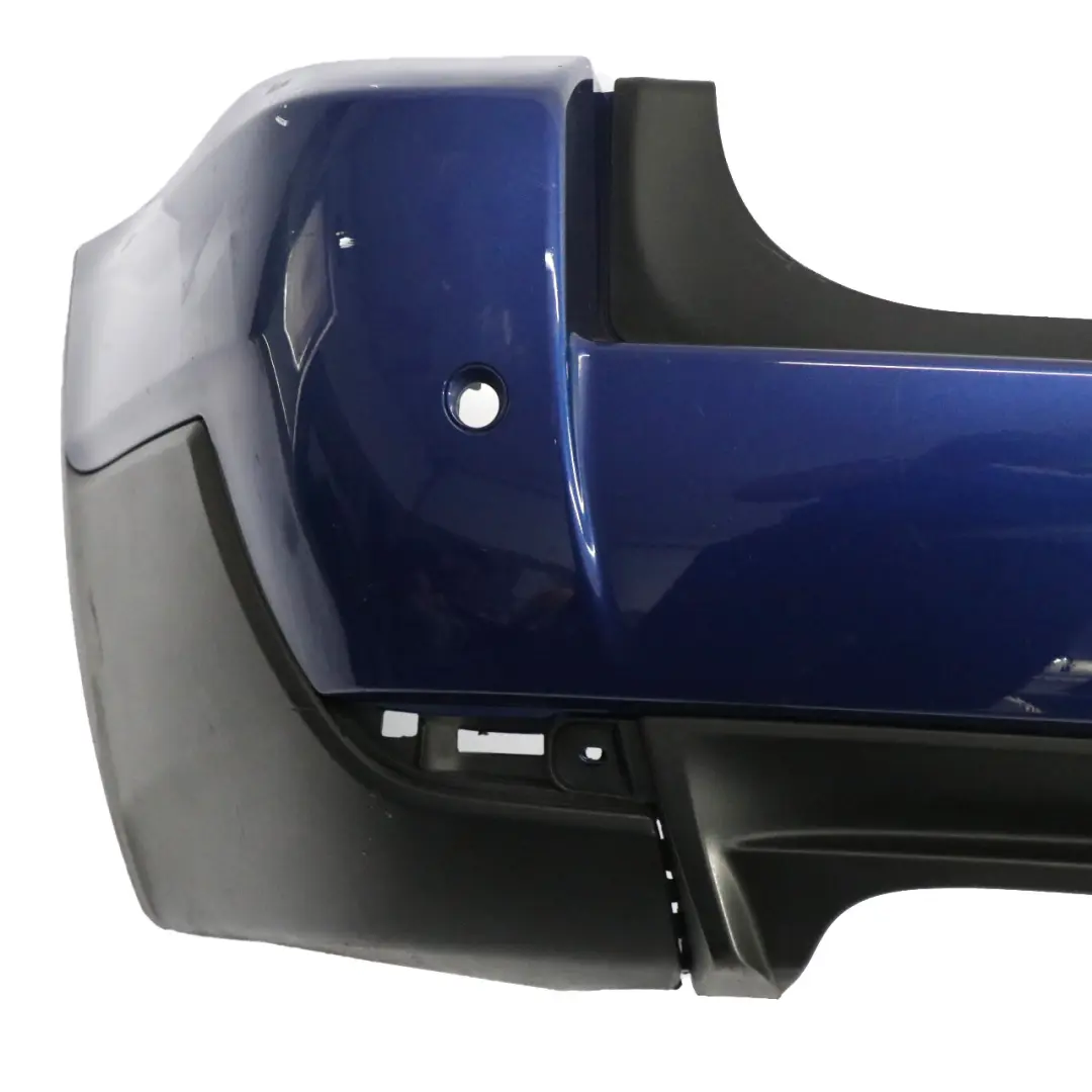 BMW X3 Series E83 LCI Rear Bumper PDC Montegoblau Blue Metallic - A51 - SKU 0420654-MTB - Part number 0420654
