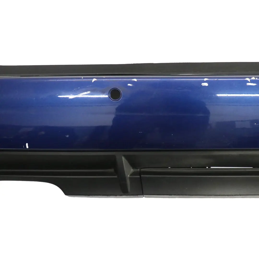 BMW X3 Series E83 LCI Rear Bumper PDC Montegoblau Blue Metallic - A51 - SKU 0420654-MTB - Part number 0420654