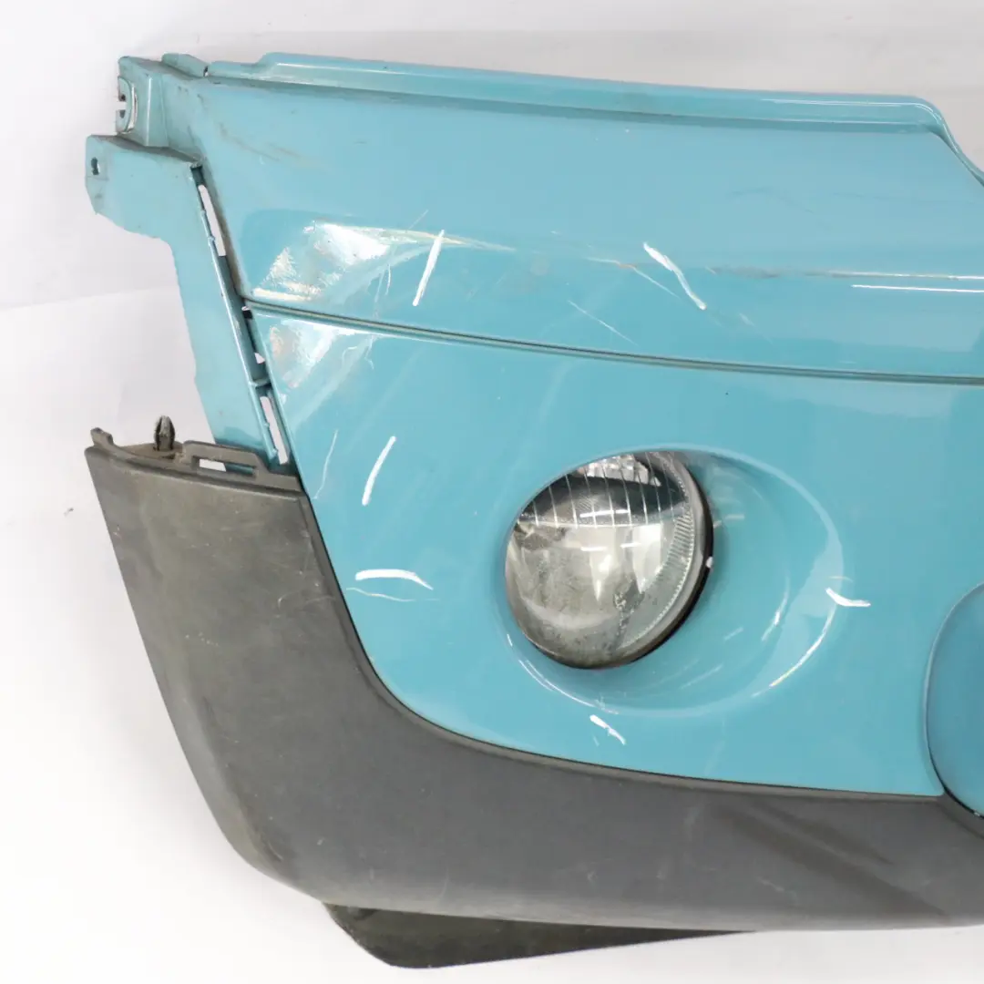 Front Bumper Panel Mini R55 R56 Complete Trim Cover Oxygen Blue - A74 to with Part number 0430221 Front Bumper Panel Mini R55 R56 Complete Trim Cover Oxygen Blue - A74 - SKU 0430221-OXB - Part number 0430221