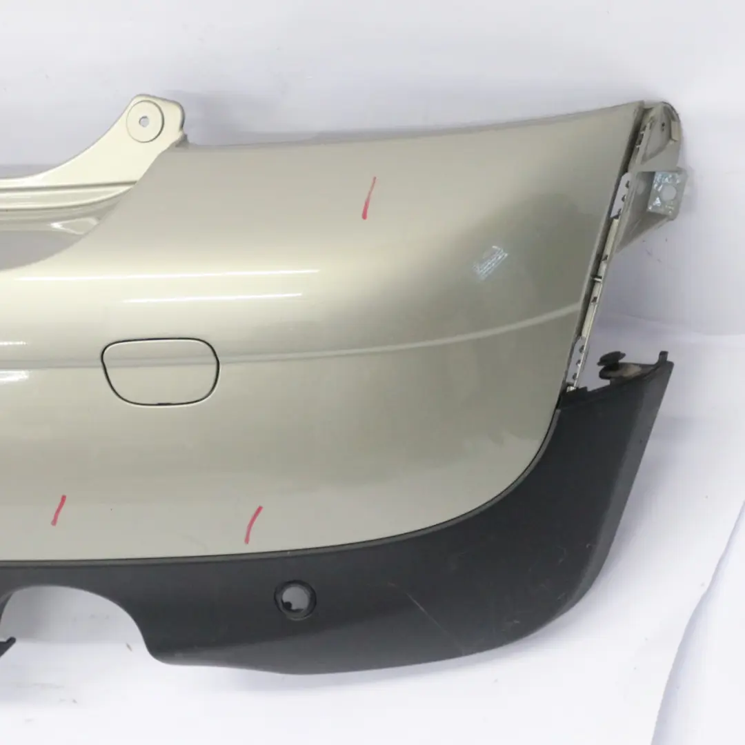 Bumper Sparkling Silver Metallic - A60 to Mini Cooper R56 R57 Rear with Part number 0430249 Mini Cooper R56 R57 Rear Bumper Sparkling Silver Metallic - A60 - SKU 0430249-SS1 - Part number 0430249