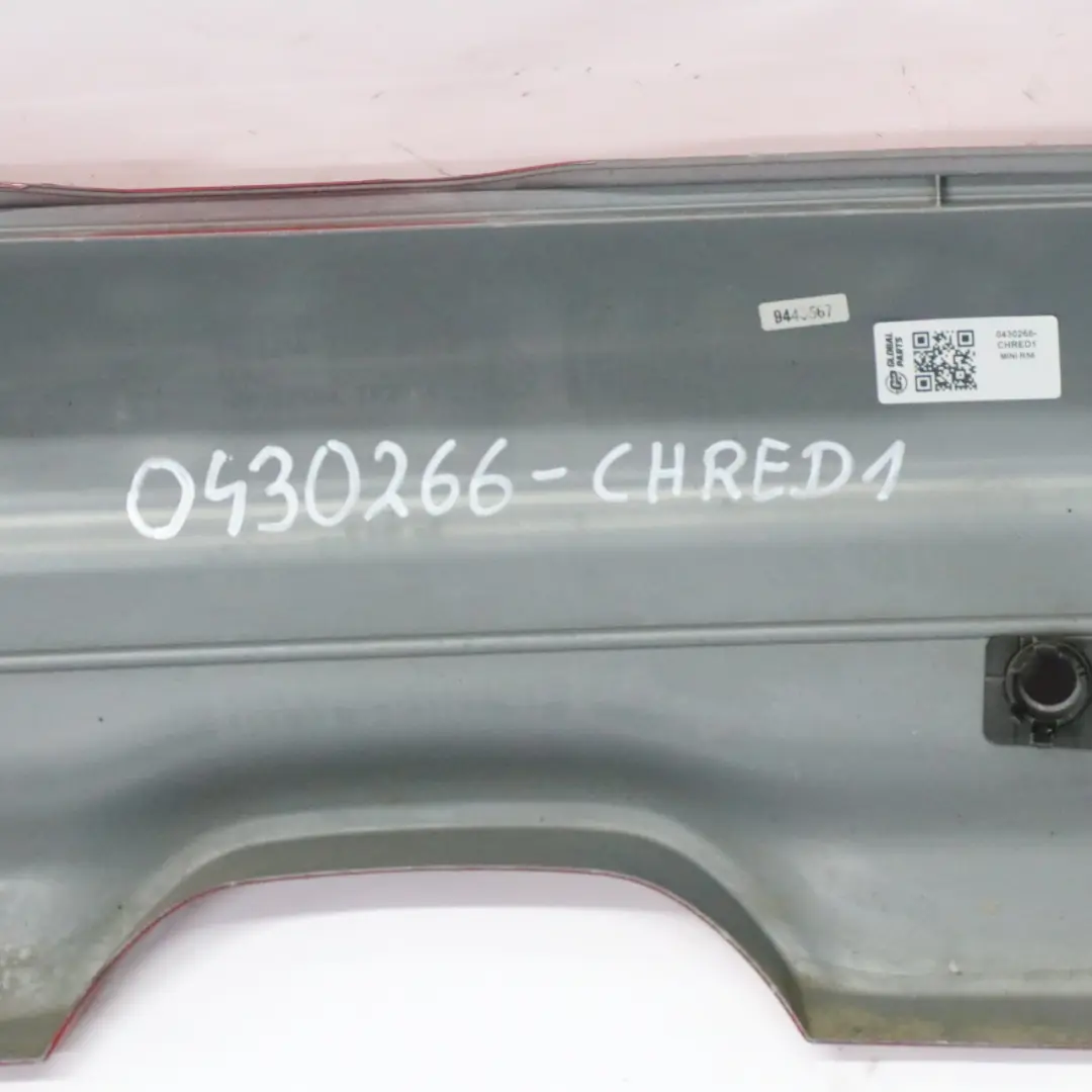 Mini Cooper S R56 R57 Kit Aero Paraurti Posteriore PDC Chili Red - 851 - SKU 0430266-CHRED1 - Numero di parte 0430266