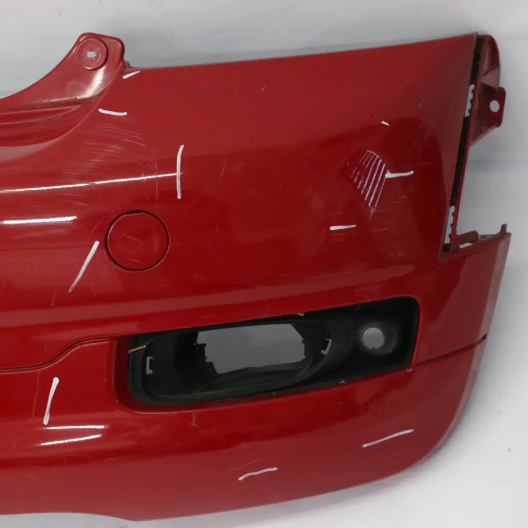 Mini Cooper S R56 R57 Aero Kit parachoques trasero PDC Chili Red - 851 - SKU 0430266-CHRED1 - Número de pieza 0430266