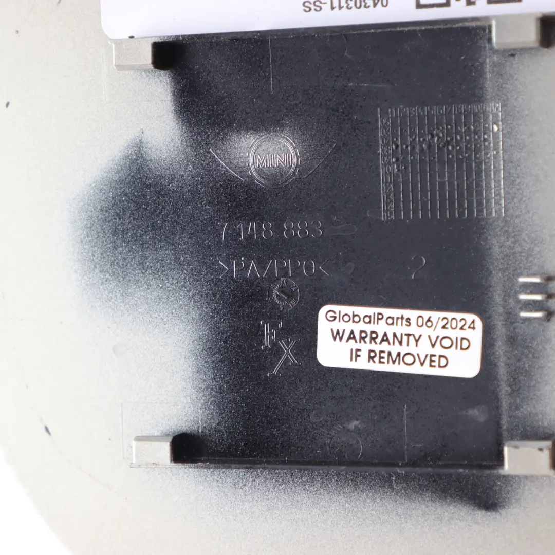 Filler Fill Tank Flap Cap Cover Sparkling Silver A60 to Mini R55 R56 Fuel with Part number 0430311 Mini R55 R56 Fuel Filler Fill Tank Flap Cap Cover Sparkling Silver A60 - SKU 0430311-SS - Part number 0430311