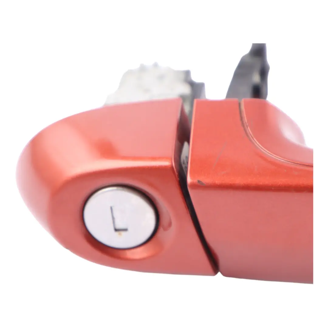 Door Handle BMW F21 LCI Exterior Front Right O/S Sunset Orange Metallic C1X to with Part number 0445184 Door Handle BMW F21 LCI Exterior Front Right O/S Sunset Orange Metallic C1X - SKU 0445184-SOR - Part number 0445184
