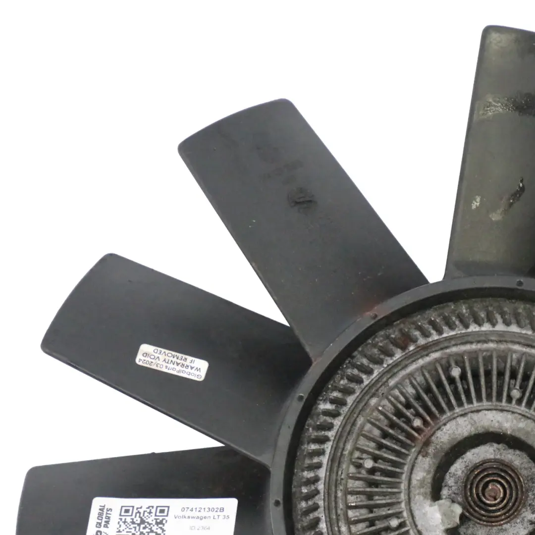 Fan Viscous Volkswagen LT35 2.5 TDI Diesel Radiator Fan to with Part number 074121302B Fan Viscous Volkswagen LT35 2.5 TDI Diesel Radiator Fan - SKU 074121302B - Part number 074121302B