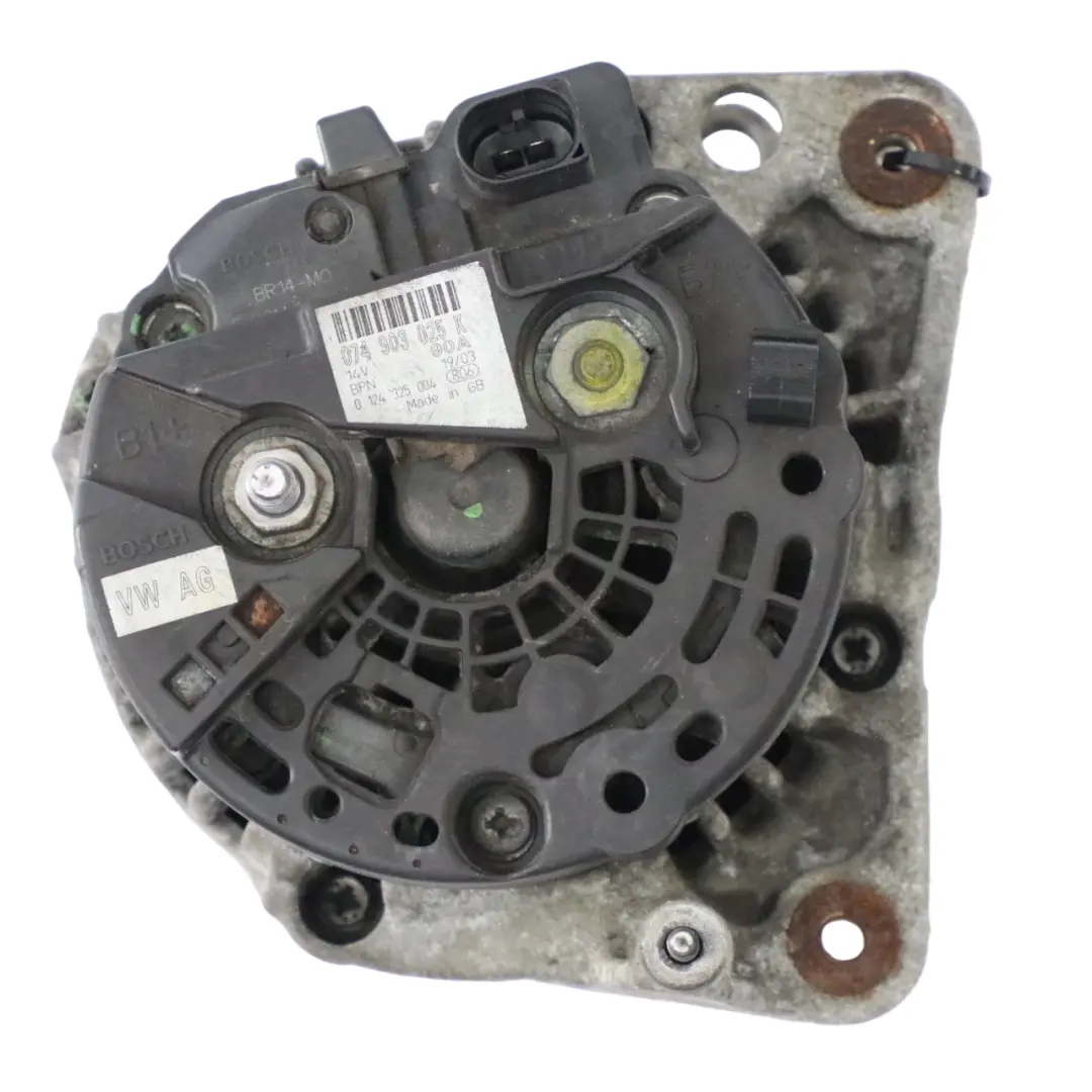 Alternador Volkswagen LT35 2.5 TDI Diesel Motor Alternador 90A Bosch para con número de pieza 074903025K Alternador Volkswagen LT35 2.5 TDI Diesel Motor Alternador 90A Bosch - SKU 074903025K - Número de pieza 074903025K