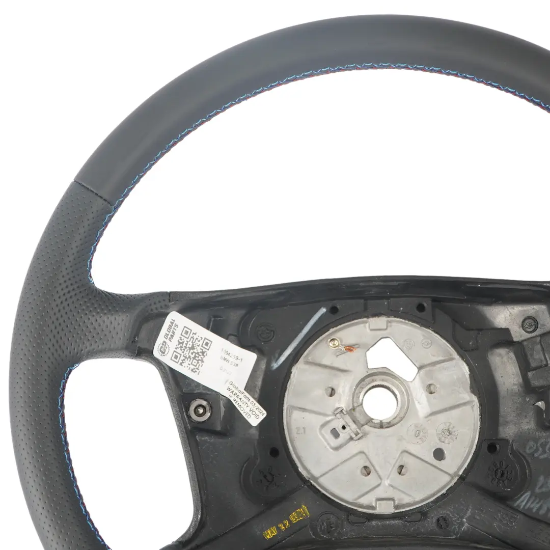 Leather Steering Wheel to BMW E38 E39 NEW BLack with Part number 1094259 BMW E38 E39 NEW BLack Leather Steering Wheel - SKU 1094259-1 - Part number 1094259