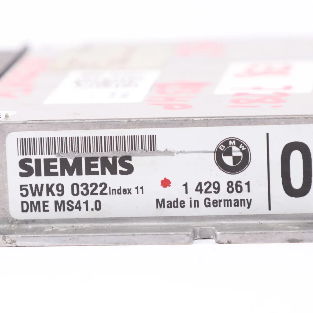 M52 193HP Unità controllo motore Modulo ECU DME Automatico per BMW E38 728i con numero di parte 1429861 BMW E38 728i M52 193HP Unità controllo motore Modulo ECU DME Automatico - SKU 1429861 - Numero di parte 1429861
