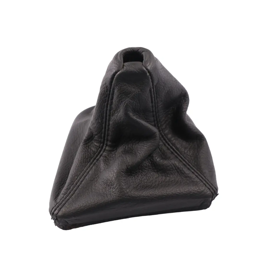 Selector de marchas Palanca Cubierta Cuero Negro Manual Gear para BMW E46 con número de pieza 1434427 BMW E46 Selector de marchas Palanca Cubierta Cuero Negro Manual Gear - SKU 1434427 - Número de pieza 1434427