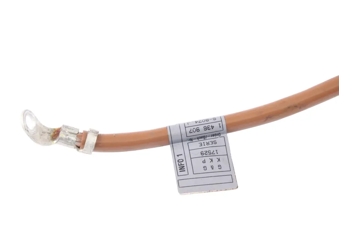 Earth Cable Battery Engine Electrical Cable Wiring 1436908 to BMW E38 with Part number 1436907 BMW E38 Earth Cable Battery Engine Electrical Cable Wiring 1436908 - SKU 1436907 - Part number 1436907