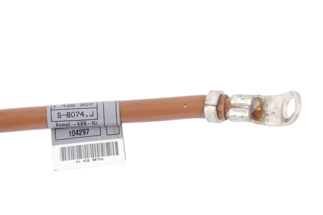 Cavo di Terra Batteria Motore Cavo Elettrico Cablaggio per BMW E38 con numero di parte 1436907 BMW E38 Cavo di Terra Batteria Motore Cavo Elettrico Cablaggio - SKU 1436907 - Numero di parte 1436907