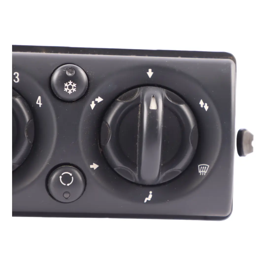 Panel Mini Cooper R50 R52 R53 Heater A/C Blower Control Panel to AC with Part number 1502212 AC Panel Mini Cooper R50 R52 R53 Heater A/C Blower Control Panel - SKU 1502212-1 - Part number 1502212
