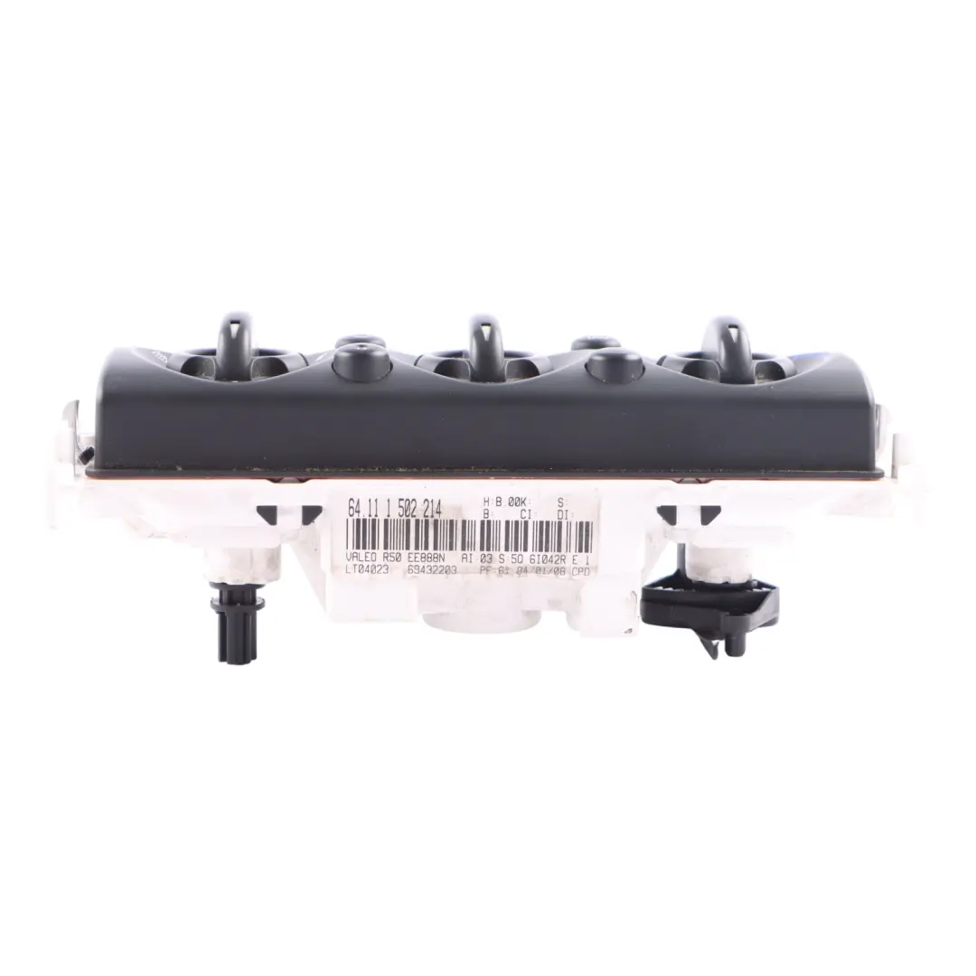 AC Panel Mini Cooper R50 R52 R53 Heater A/C Blower Control Panel - SKU 1502212-1 - Part number 1502212
