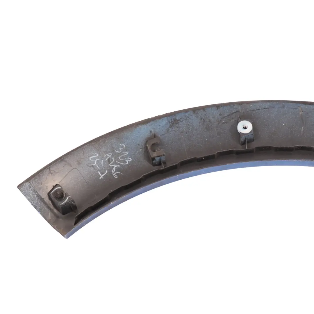Mini Cooper R50 R52 R53 Copertura arco ruota posteriore sinistro Blu Indi - 862 - SKU 1505869-IB - Numero di parte 1505869