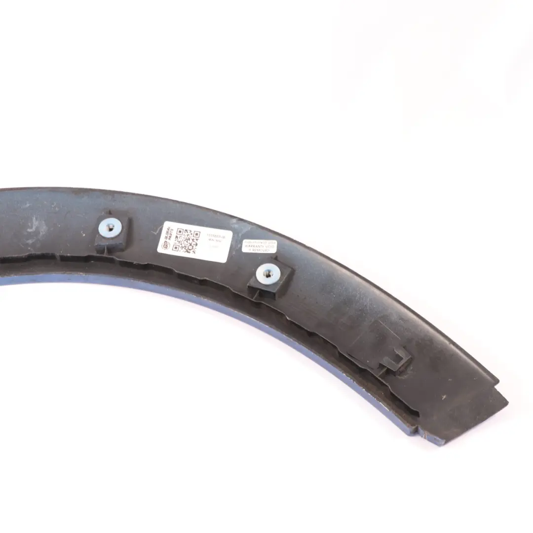 Mini Cooper R50 R52 R53 Copertura arco ruota posteriore sinistro Blu Indi - 862 - SKU 1505869-IB - Numero di parte 1505869