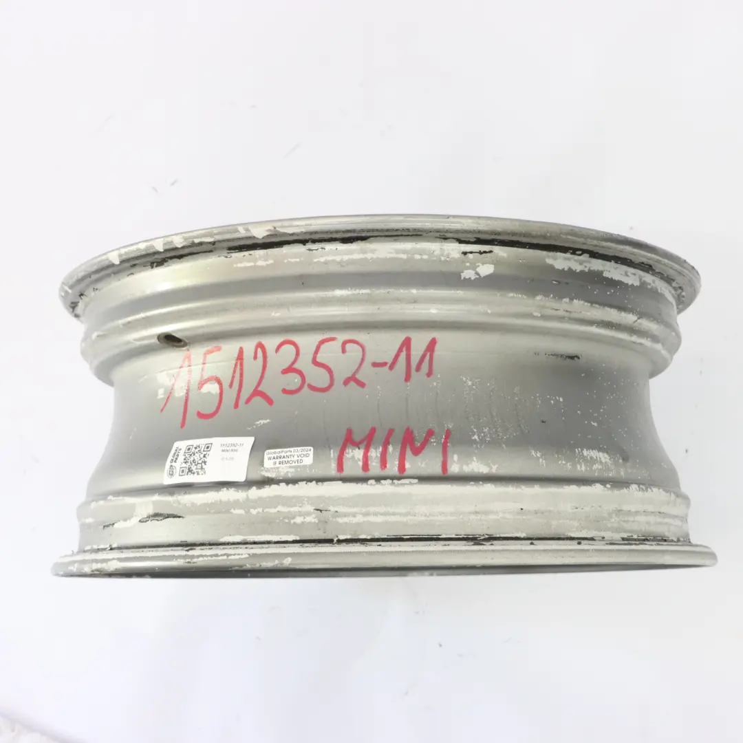 Mini Cooper R50 R53 R55 R56 R57 Grey Wheel Alloy Rim 17" ET:48 7J S-Spoke 85 - SKU 1512352-11 - Part number 1512352