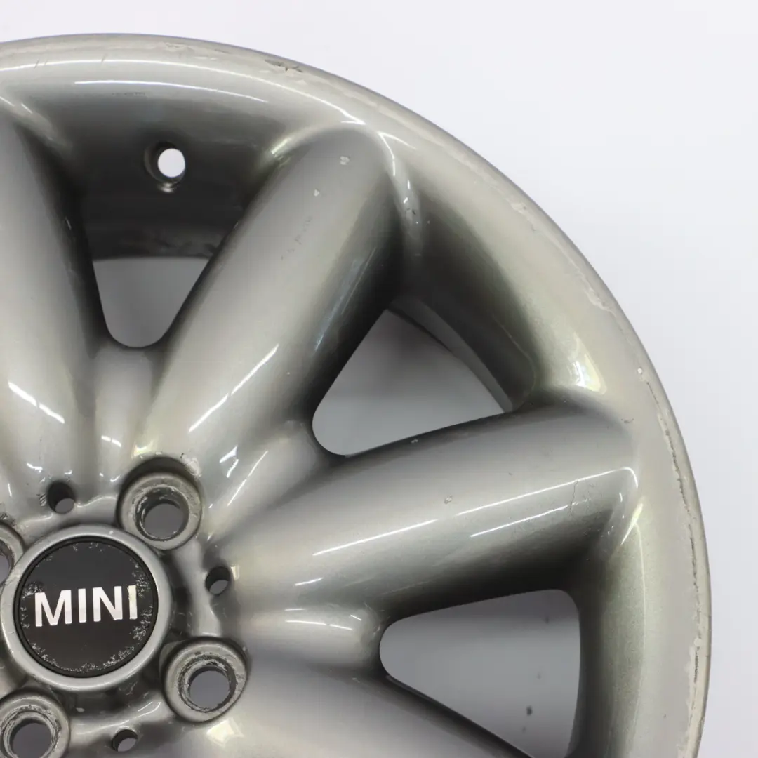 Grey Wheel Alloy Rim 17" ET:48 7J S-Spoke 85 to Mini Cooper R50 R53 R55 R56 R57 with Part number 1512352 Mini Cooper R50 R53 R55 R56 R57 Grey Wheel Alloy Rim 17" ET:48 7J S-Spoke 85 - SKU 1512352-11 - Part number 1512352