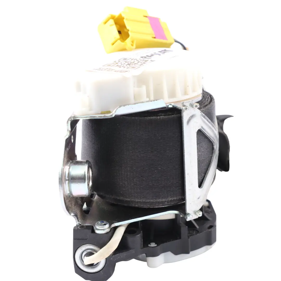 VW Volkswagen Passat B6 Cintura sicurezza posteriore destra Nero 193857737A - SKU 193857737A-1 - Numero di parte 193857737a-1
