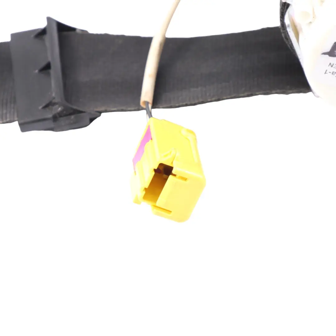 VW Volkswagen Passat B6 Rear Seat Belt Right O/S Seatbelt Black 193857737A - SKU 193857737A-1 - Part number 193857737a-1