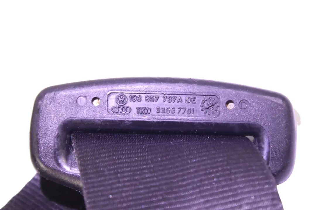 VW Volkswagen Passat B6 Cintura Di Sicurezza Posteriore Destra Nero - SKU 193857737A - Numero di parte 193857737A