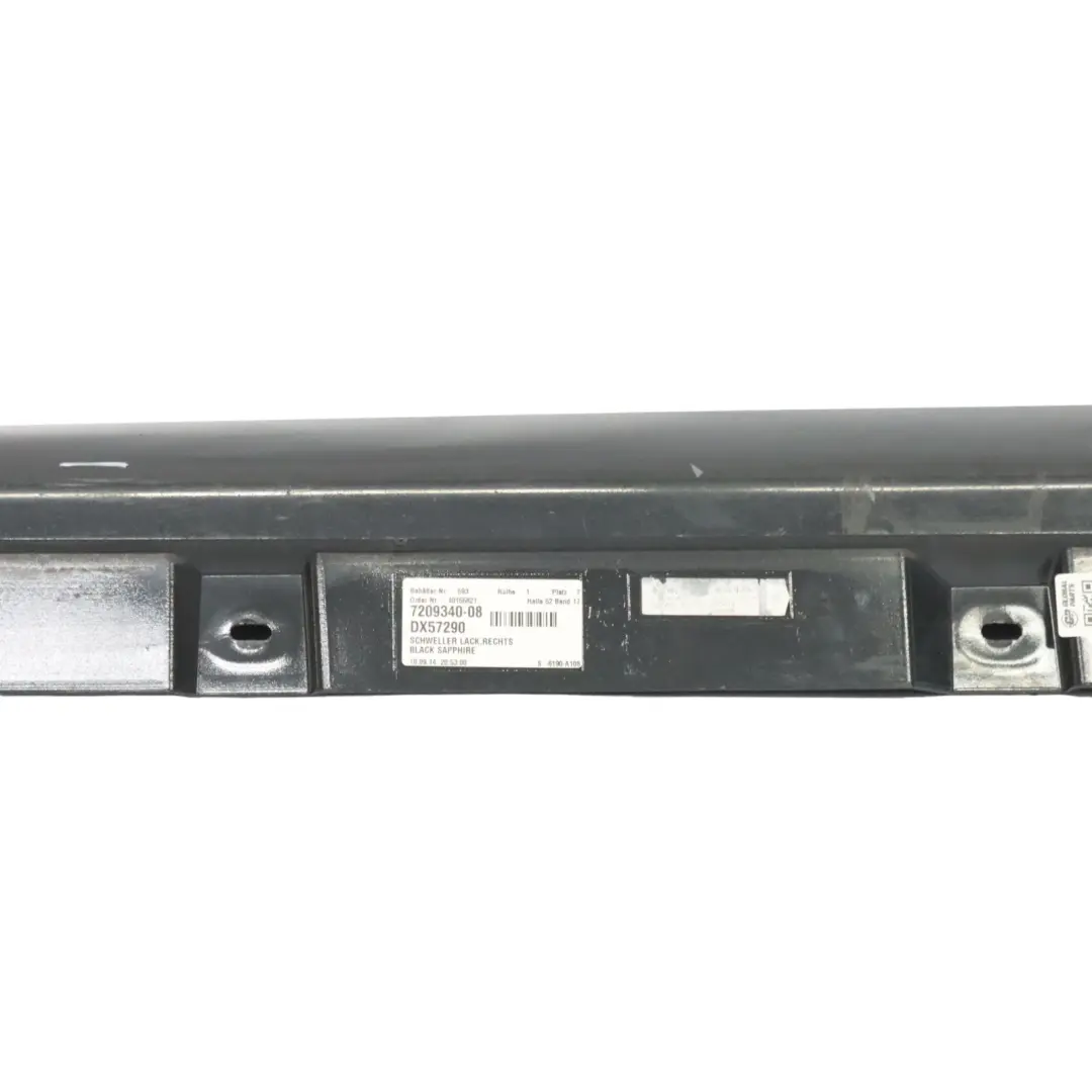 BMW F01 Seitenschweller Türschwellerabdeckung Rechts Schwarz Saphir - 475 - SKU 2152312-BS1 - Teilenummer 2152312