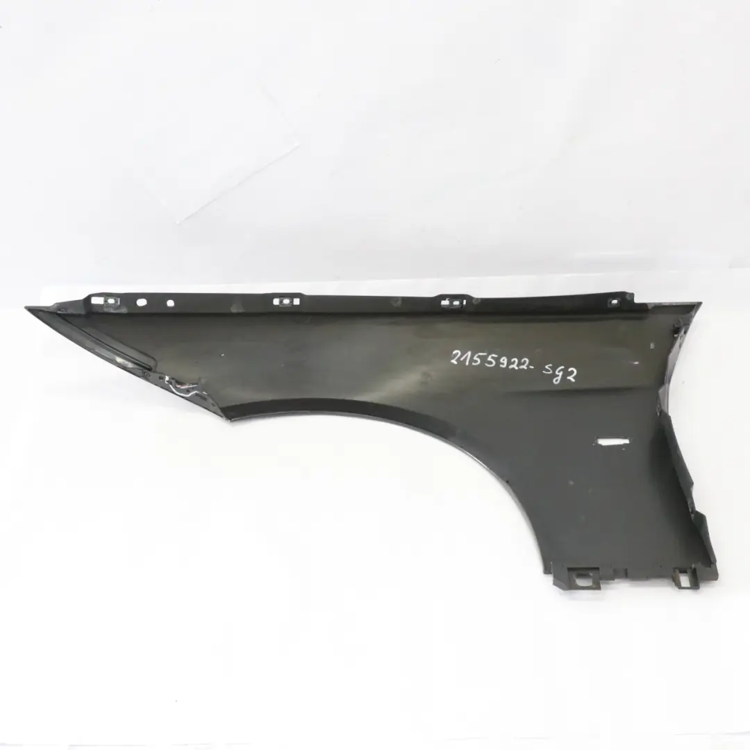 BMW E92 E93 Pannello laterale parafango anteriore destro Sparkling Graphite A22 - SKU 2155922-SG2 - Numero di parte 2155922